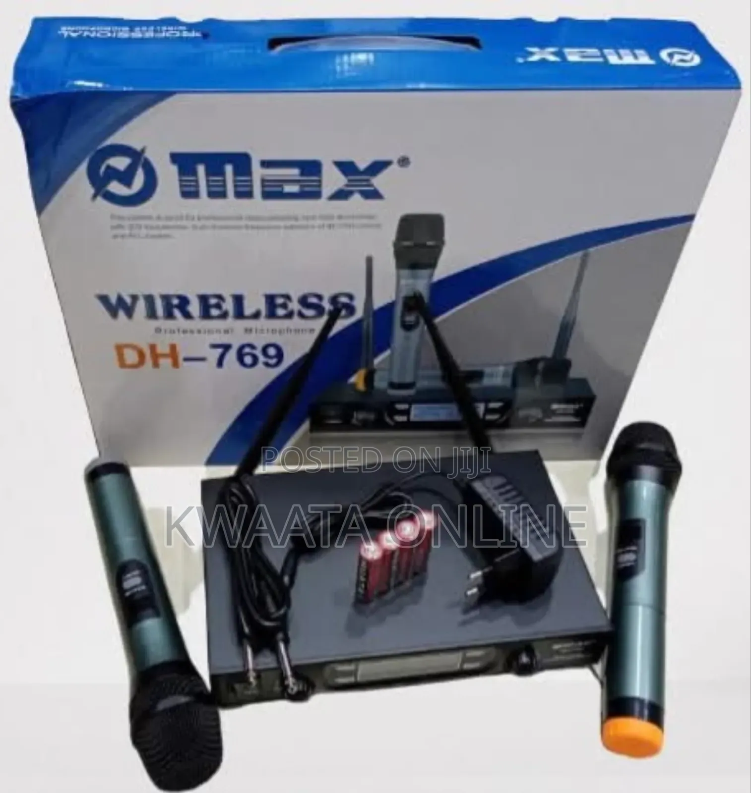 Omax Dh-769 Wireless Professional Microphone Public Address
System