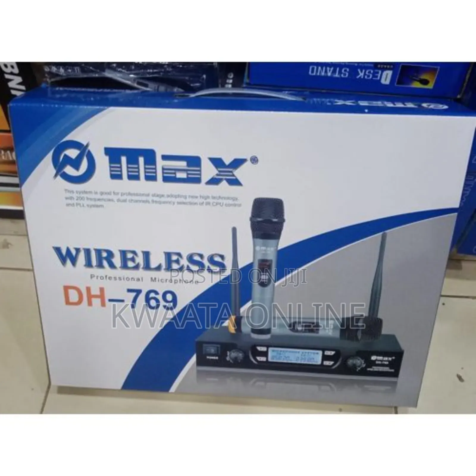 Omax Dh-769 Wireless Professional Microphone Public Address
System