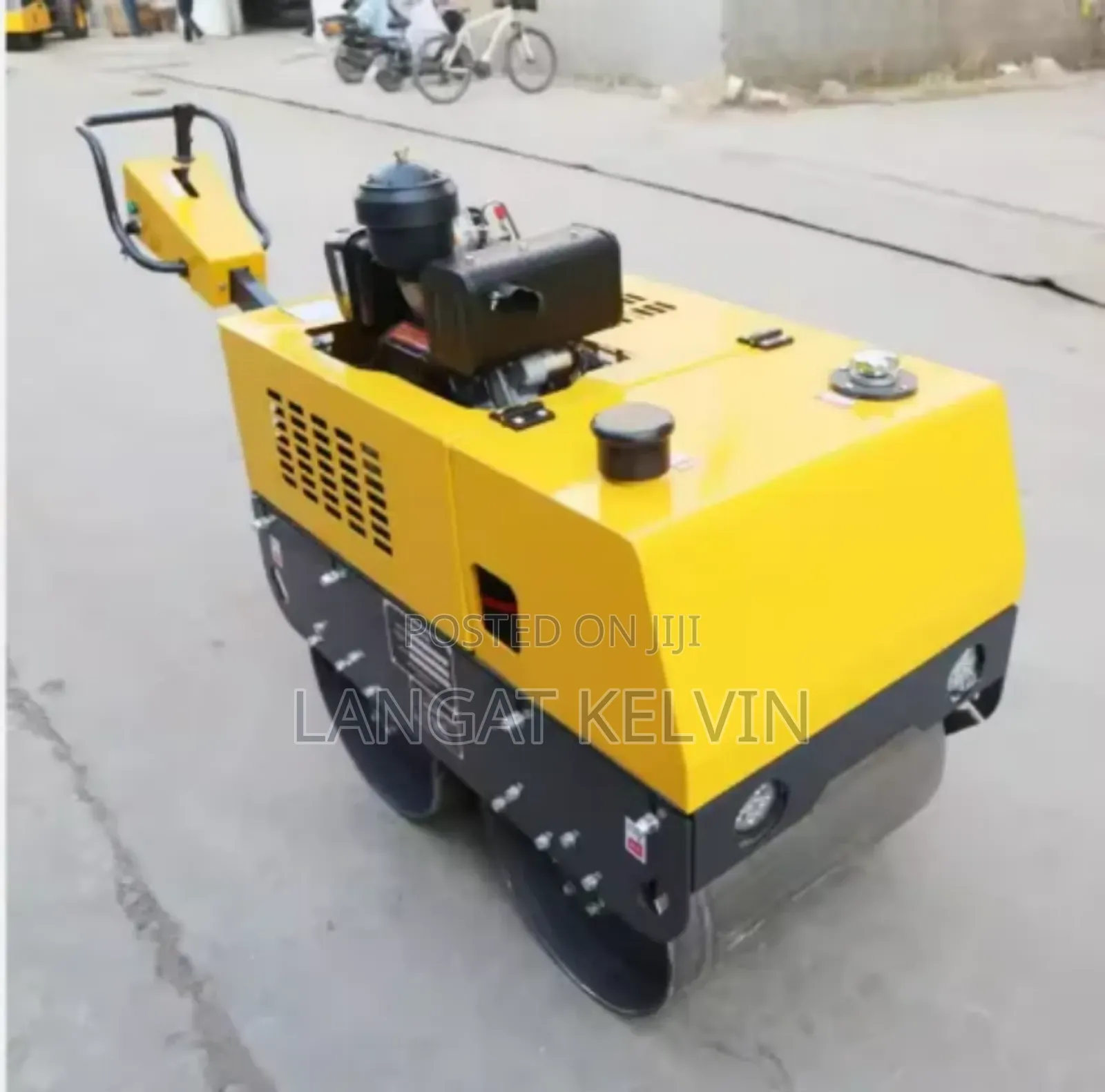 Double Wheel Road Roller Machine for Construction