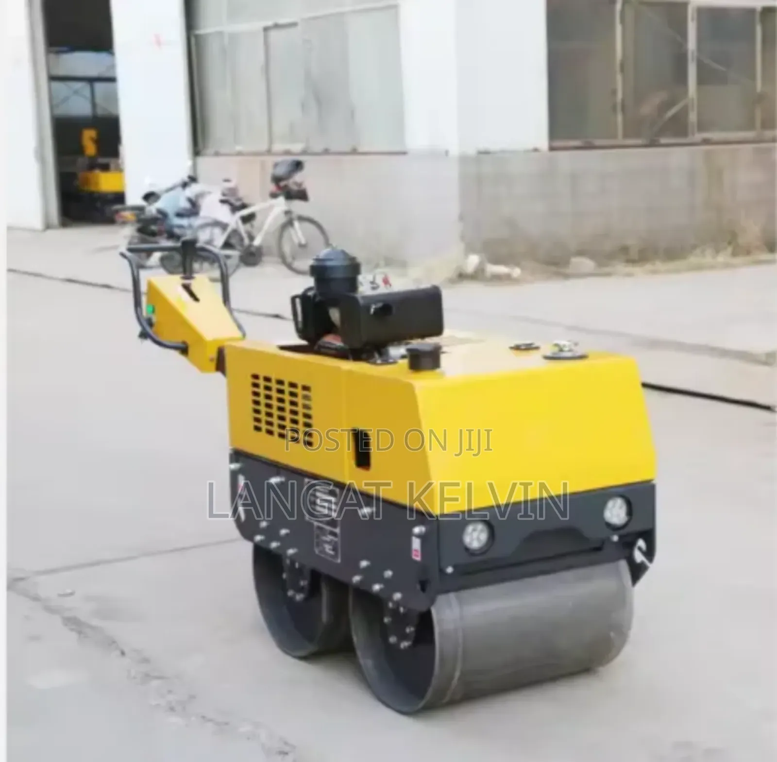 Double Wheel Road Roller Machine for Construction