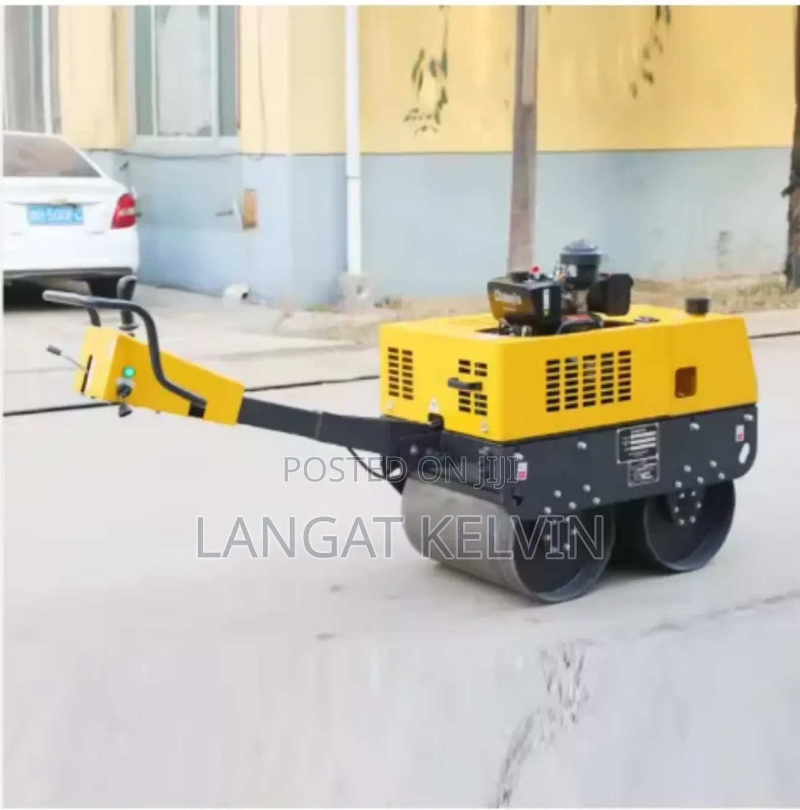 Double Wheel Road Roller Machine for Construction