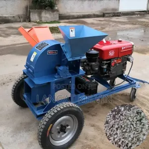 Diesel Engine Wood Hammer Mill Wood Chopper Machine