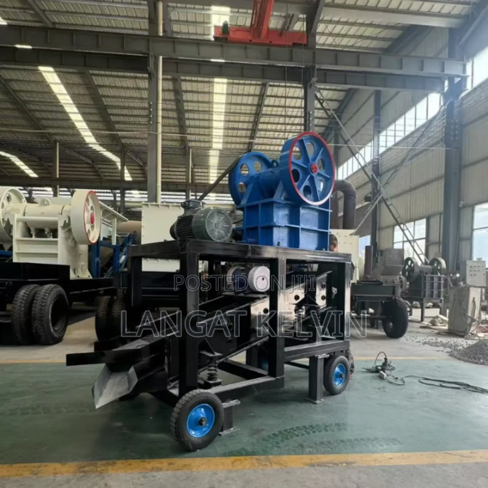 250 X 400 Portable Diesel Stone Jaw Crusher With Diesel Engine