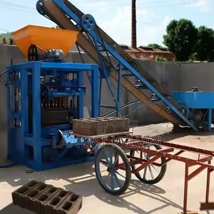 Qt4- 15 Automatic Hydraulic Block Concrete Paver Making Machine