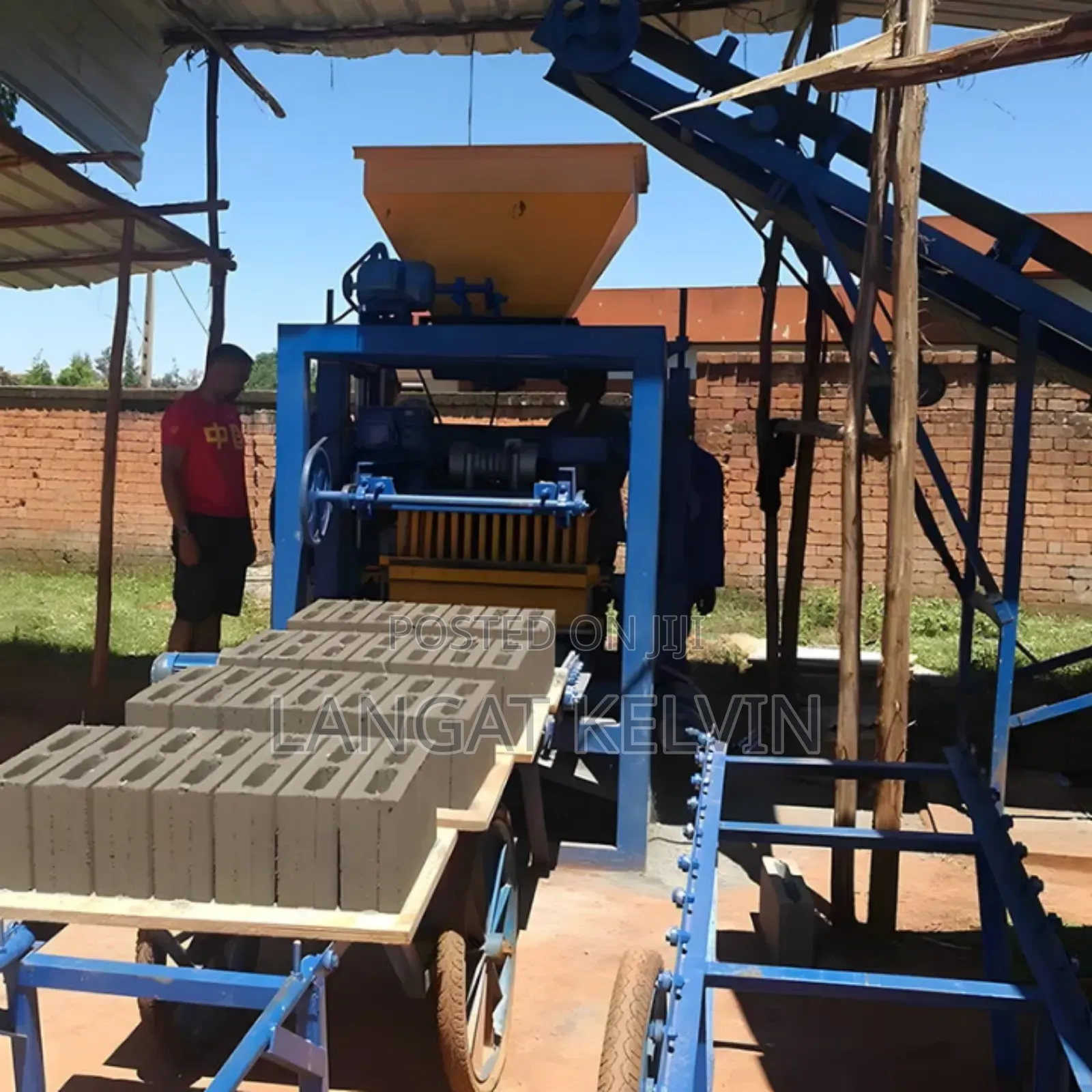 Qt4- 15 Automatic Hydraulic Block Concrete Paver Making Machine