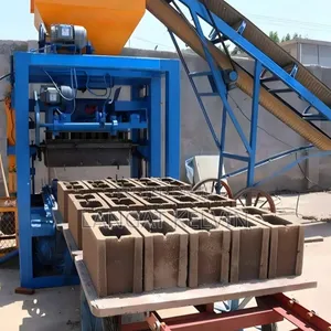 Qt4- 15 Automatic Hydraulic Block Concrete Paver Making Machine