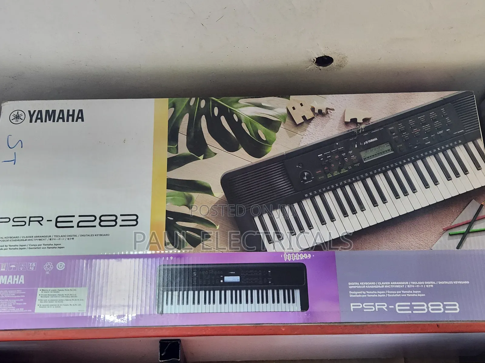 Yamaha Piano PSR 283e