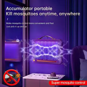 Rechargeable Silent Flat Mosquito Killer Lamp