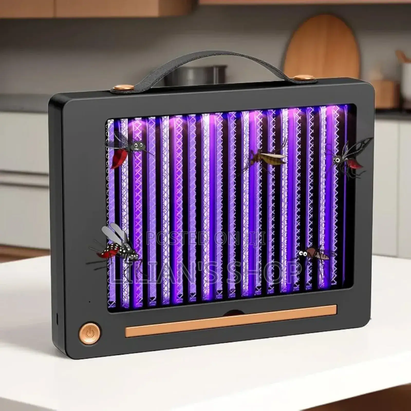 Rechargeable Silent Flat Mosquito Killer Lamp