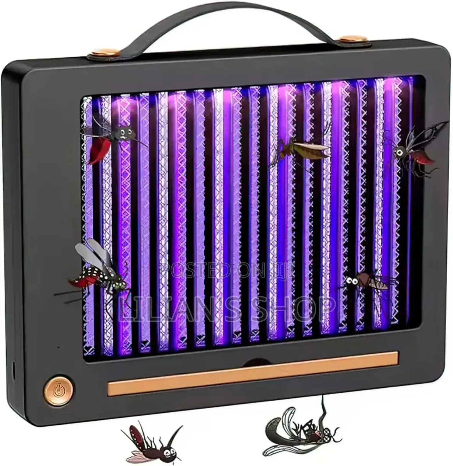 Rechargeable Silent Flat Mosquito Killer Lamp
