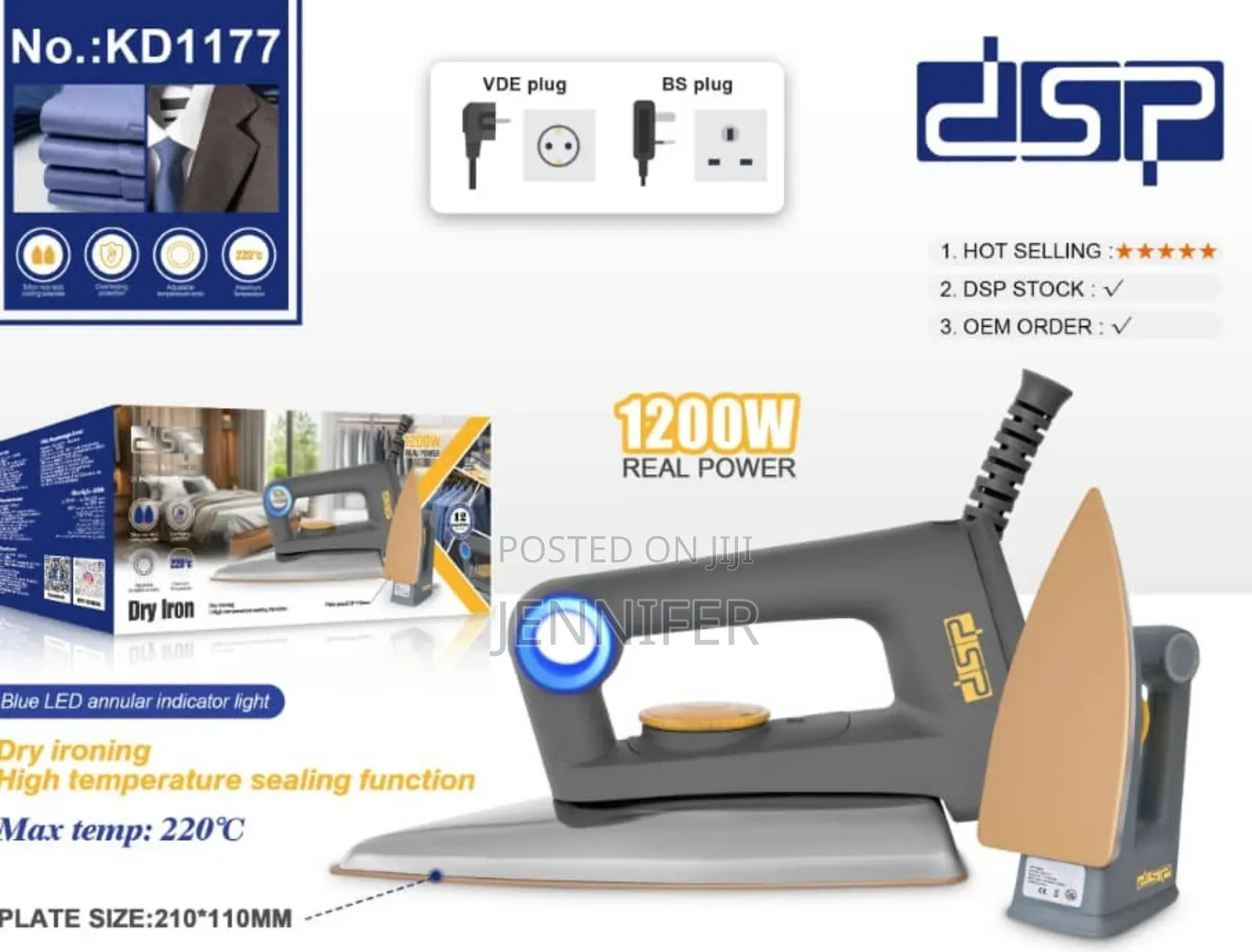 DSP Kd1177 Dry Iron.