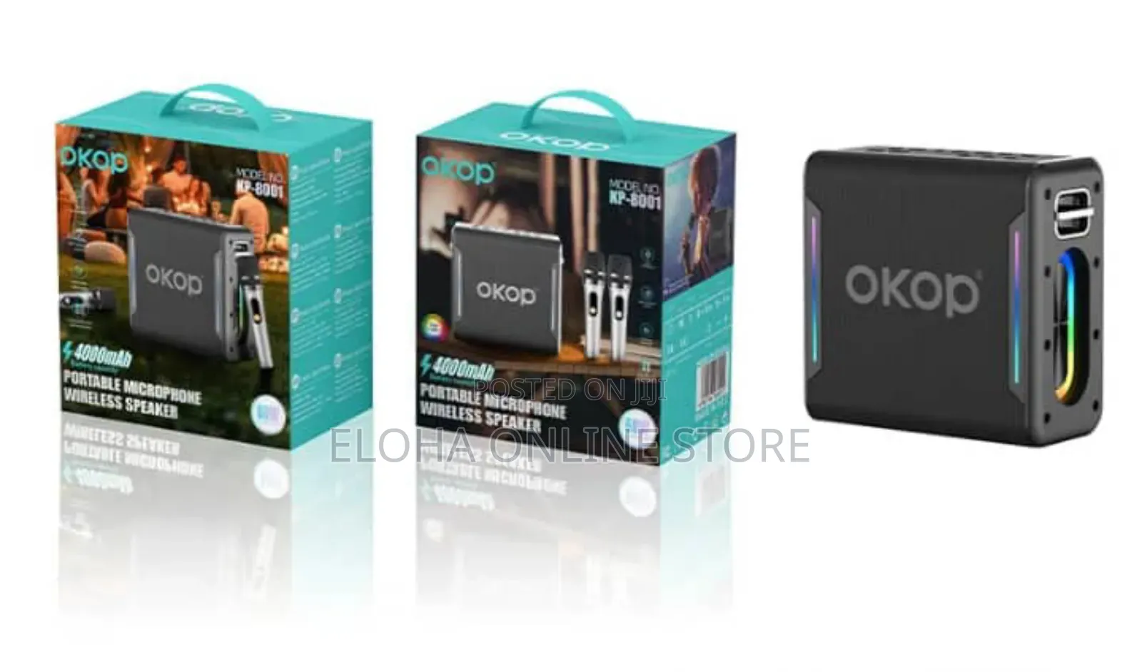Okop Wireless Speaker- Kp8001