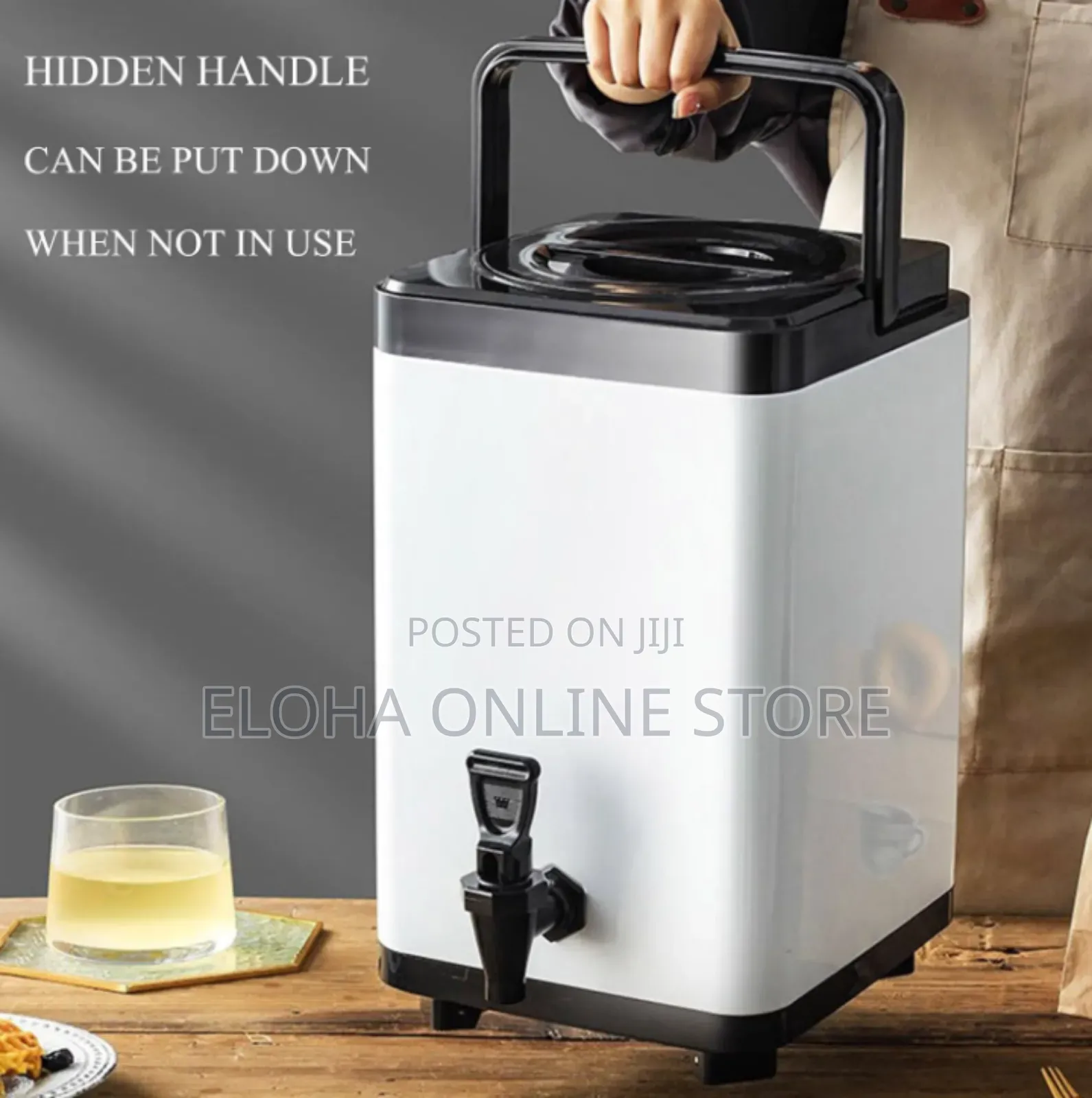 12litres Black Coffee Milk and Beverage Dispenser Barrel