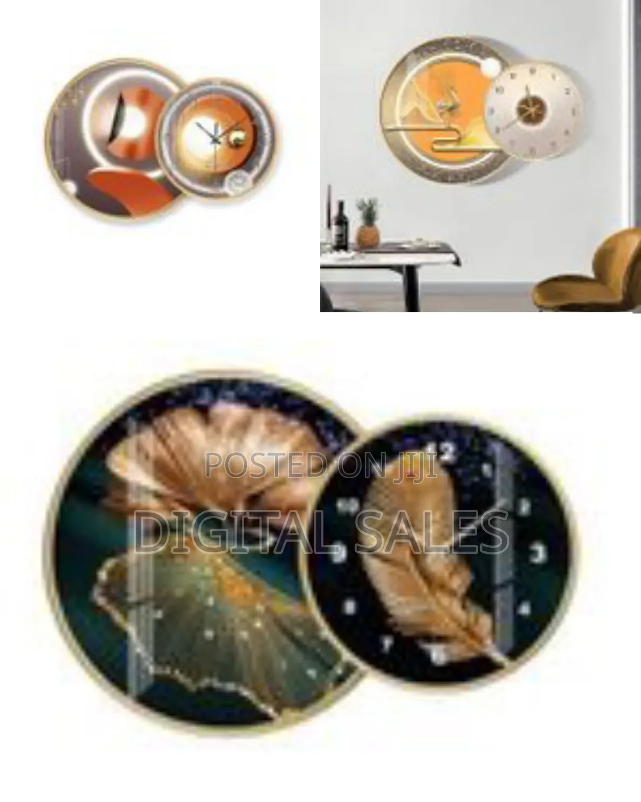 Dinning Room Golden Leaf Decorative Painting,Pictures for Bedroom