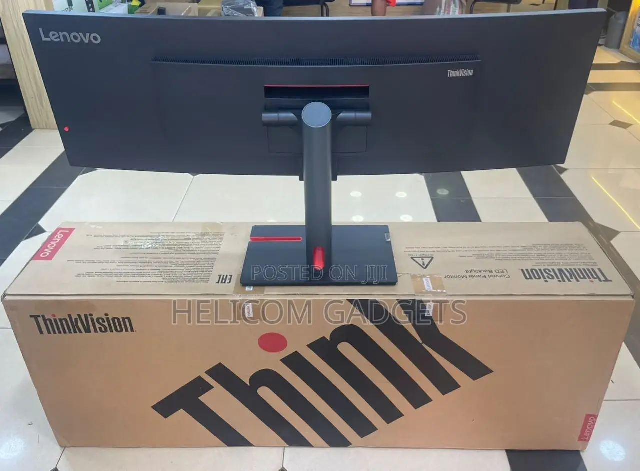 Lenovo Thinkvision T34w-30 Ultrawide QHD Curved Monitor