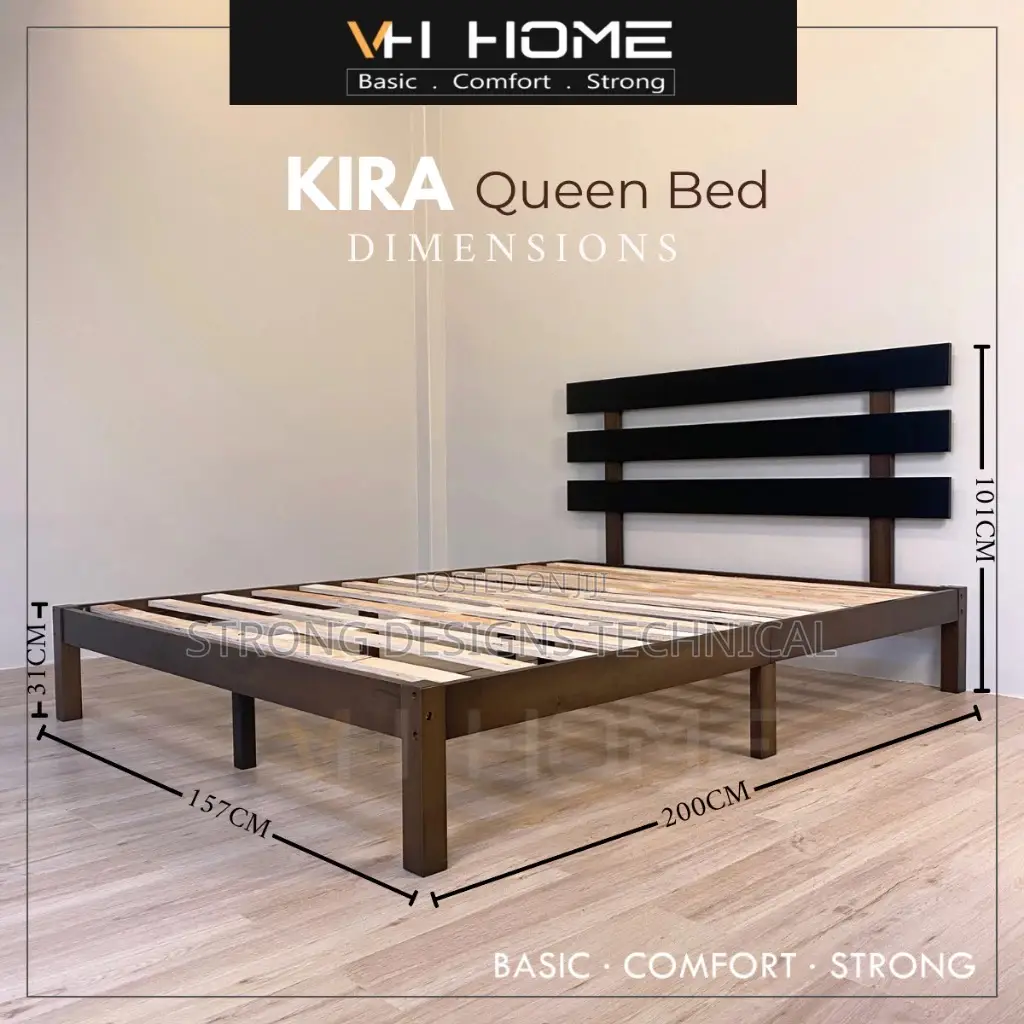 Queen Sized Bed.