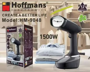 Hoffmans Electronics Handheld Garment Steamer, Model Hm-9048.