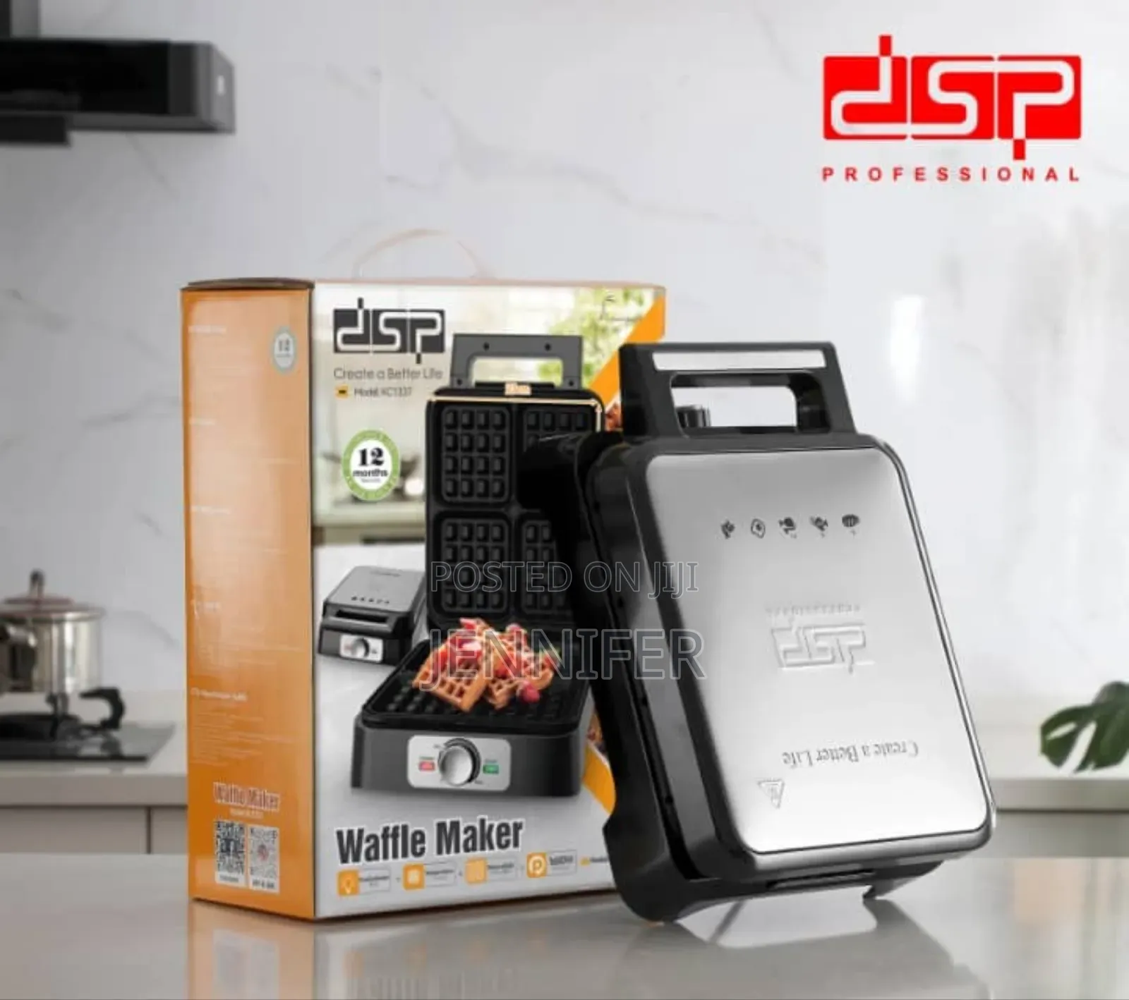 DSP Commercial Waffle Maker