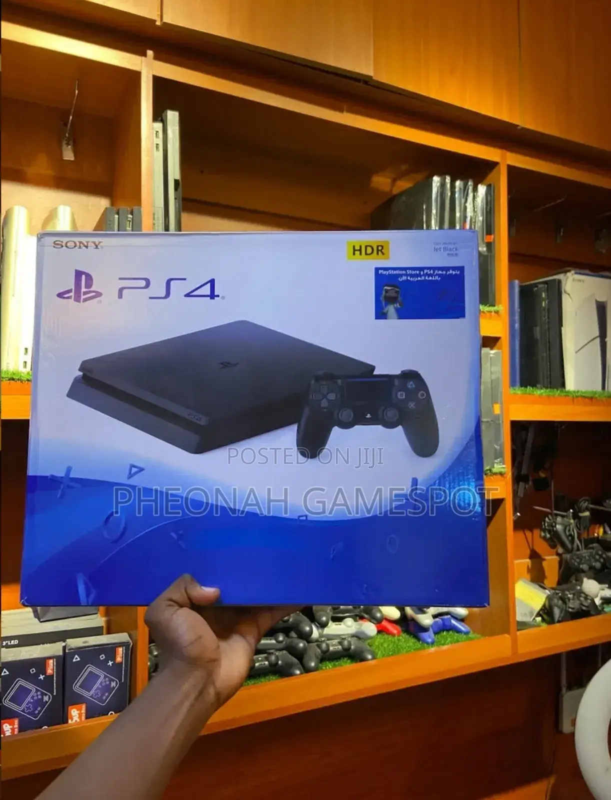Playstation 4 Slim - Finally! A Console That Fits Next to the Cat.