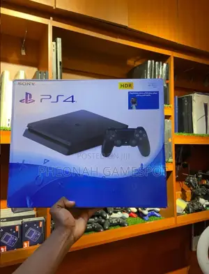 Playstation 4 Slim - Finally! A Console That Fits Next to the Cat.