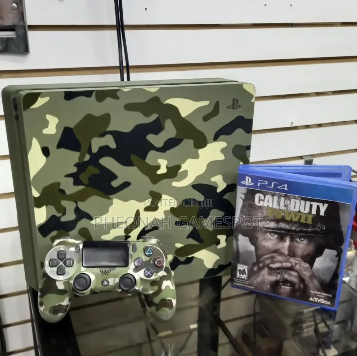 Grab This Ps4 Slim Combo With 2 Pads and 20 Exciting Games Installed!