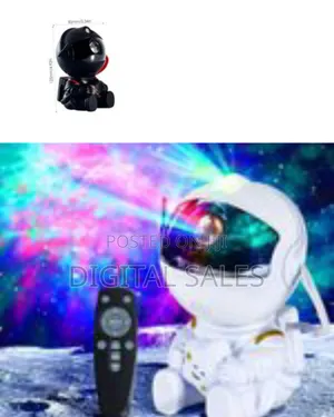 Astronaut Galaxy Star Projector Starry Night Light