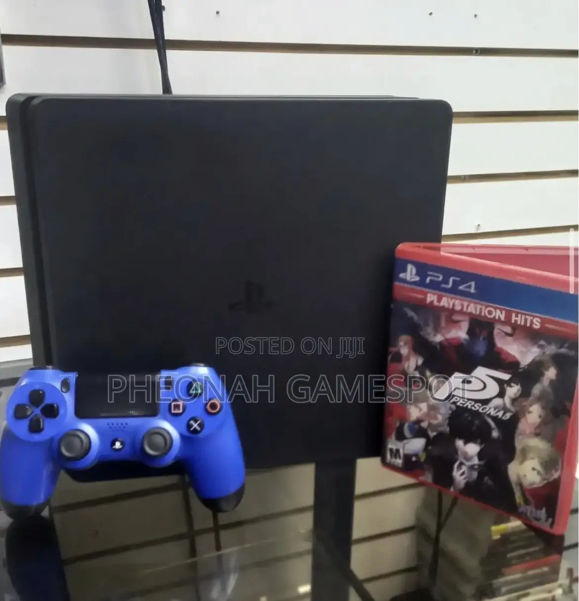 Playstation 4 Slim With Dual Pads and Hot Games for Endless Fun Time!