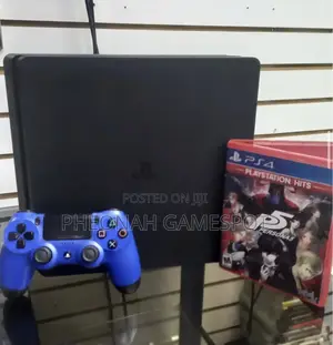 Playstation 4 Slim With Dual Pads and Hot Games for Endless Fun Time!