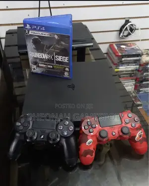 Ps4 Slim in Excellent Shape, 2controllers and 10–20 Best-Selling Games