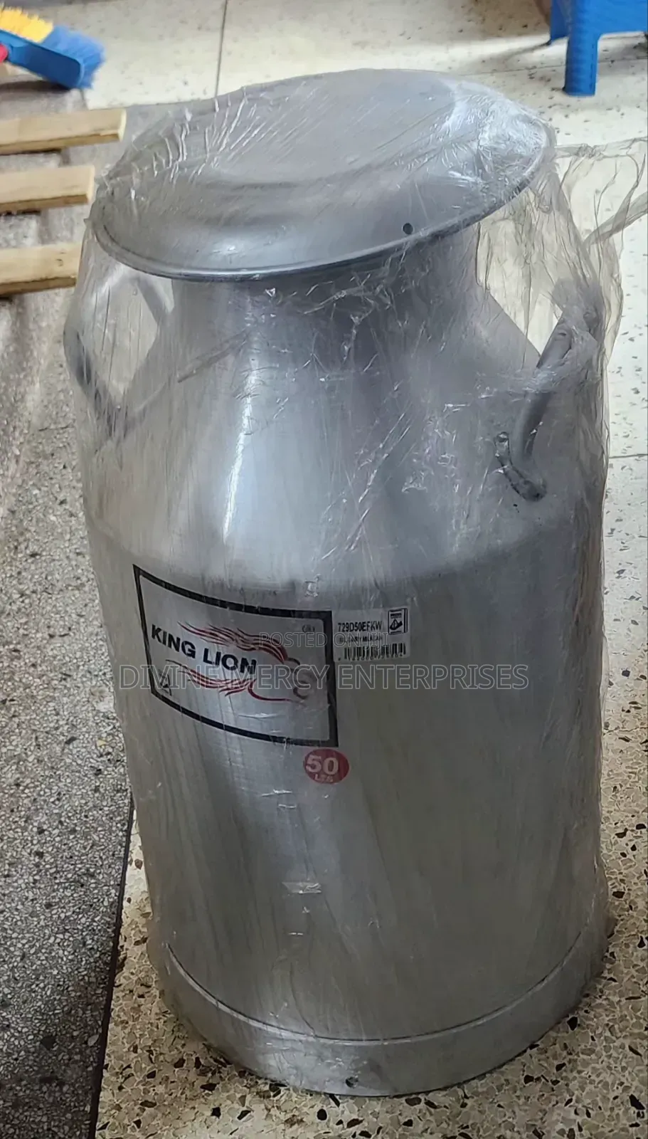 Aluminum Milk Cans 50litres