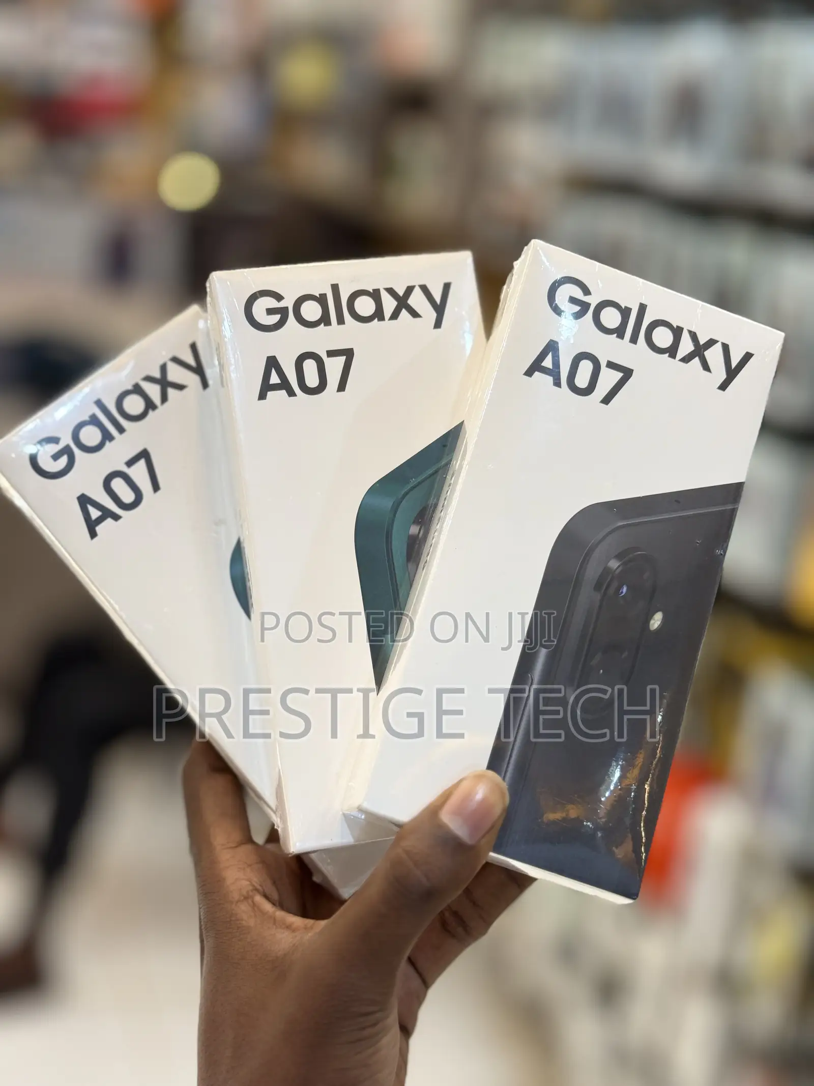 New Samsung Galaxy A07 4G 64 GB Black
