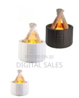 Usb Air Ultrasonic 7 Colorful Lights Silent Bonfire Flame