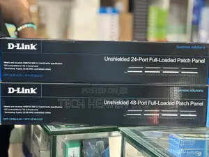 Dlink Patch Panels 24 and 48port