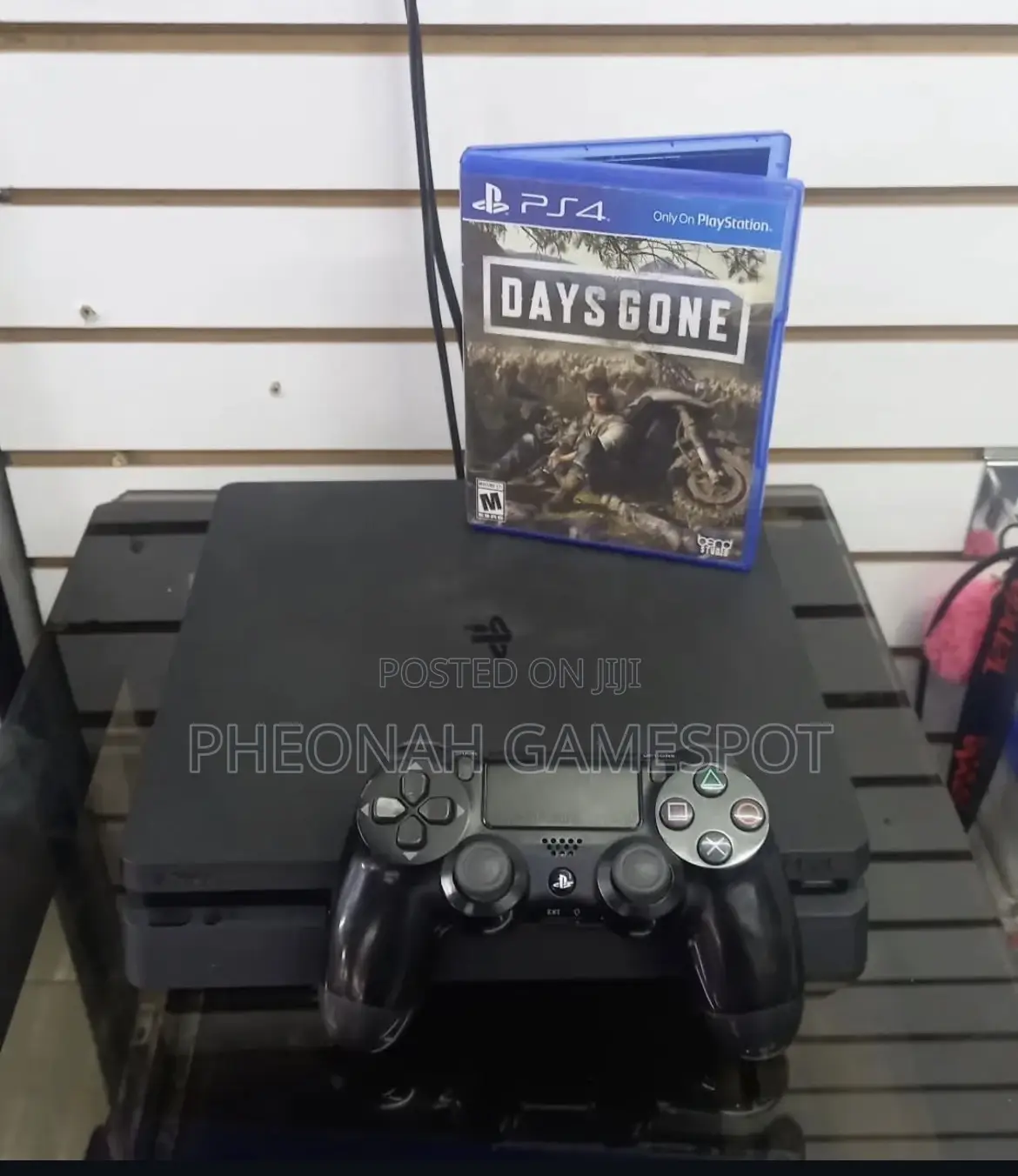 Ps4 Slim Full Gaming Set: Console, 2 Controllers, and 20 Fun Games!