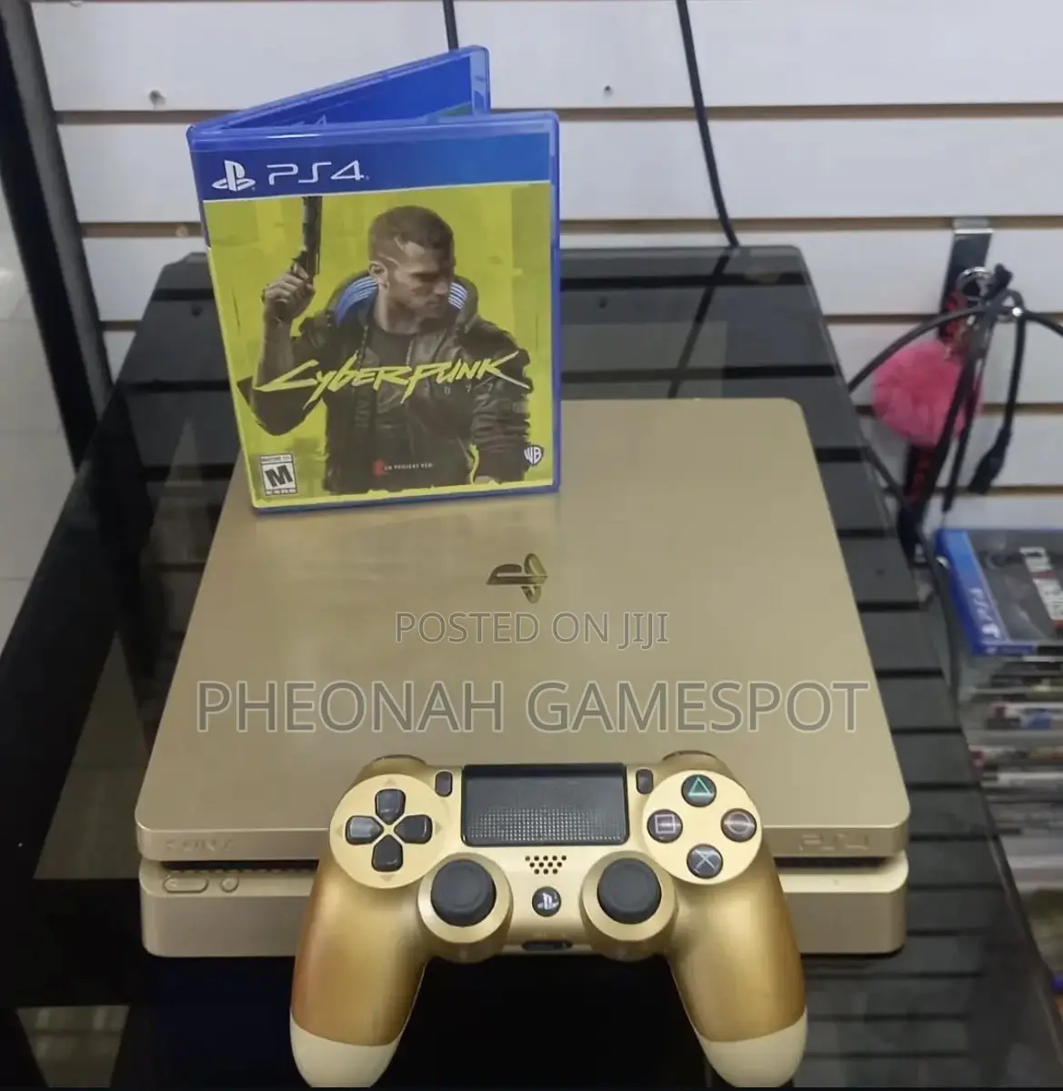 Clean Ps4 Slim Console, Well Tested, With 2 Pads and Top Games Ready!