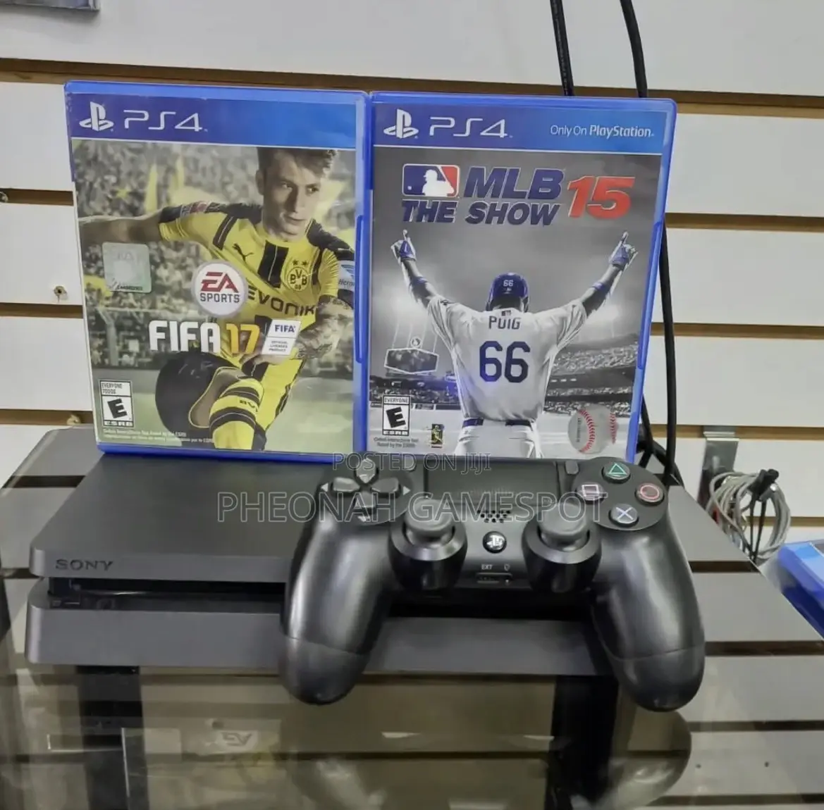 Ps4 Slim Gaming at Its Best — 2 Controllers, 10–20 Games, Plug Play!