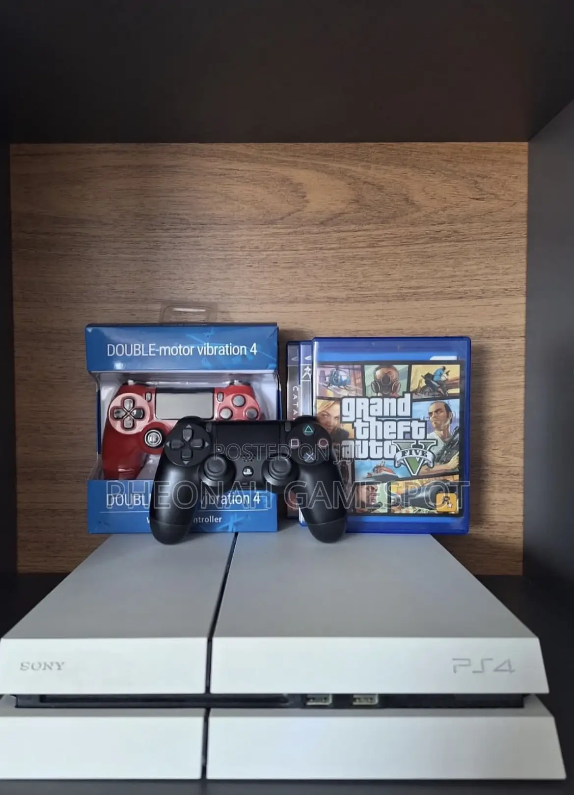 Grab Your Ps4 Now! Dual Pads, 10–20 Top Titles, Ready to Enjoy!