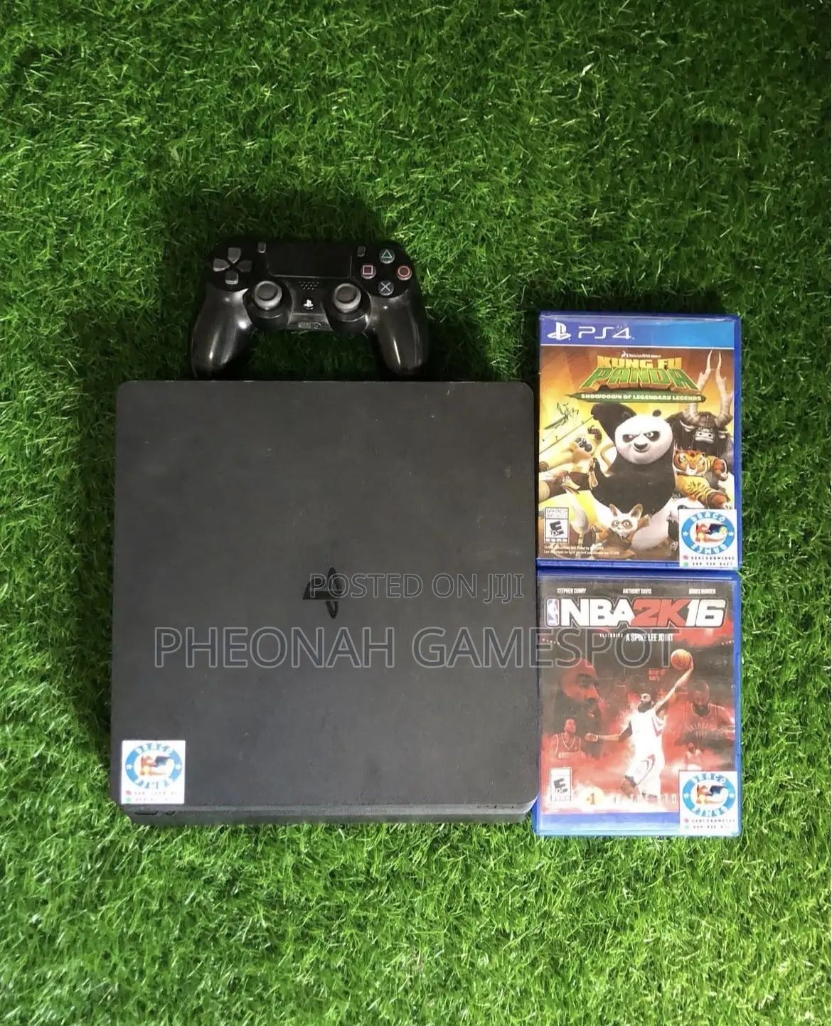 Ps4 Slim in Good Shape, Works Great, Includes 2 Controllers Games!