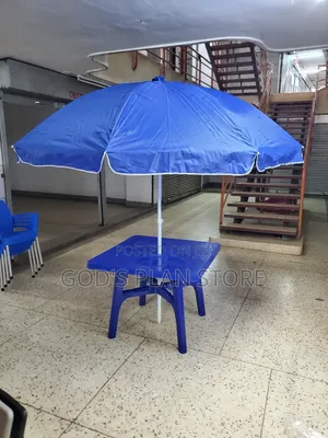 Chill Compound Umbrella and Table Set