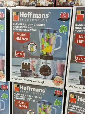 Hoffmans Blender Dry Grinder, Hm-920