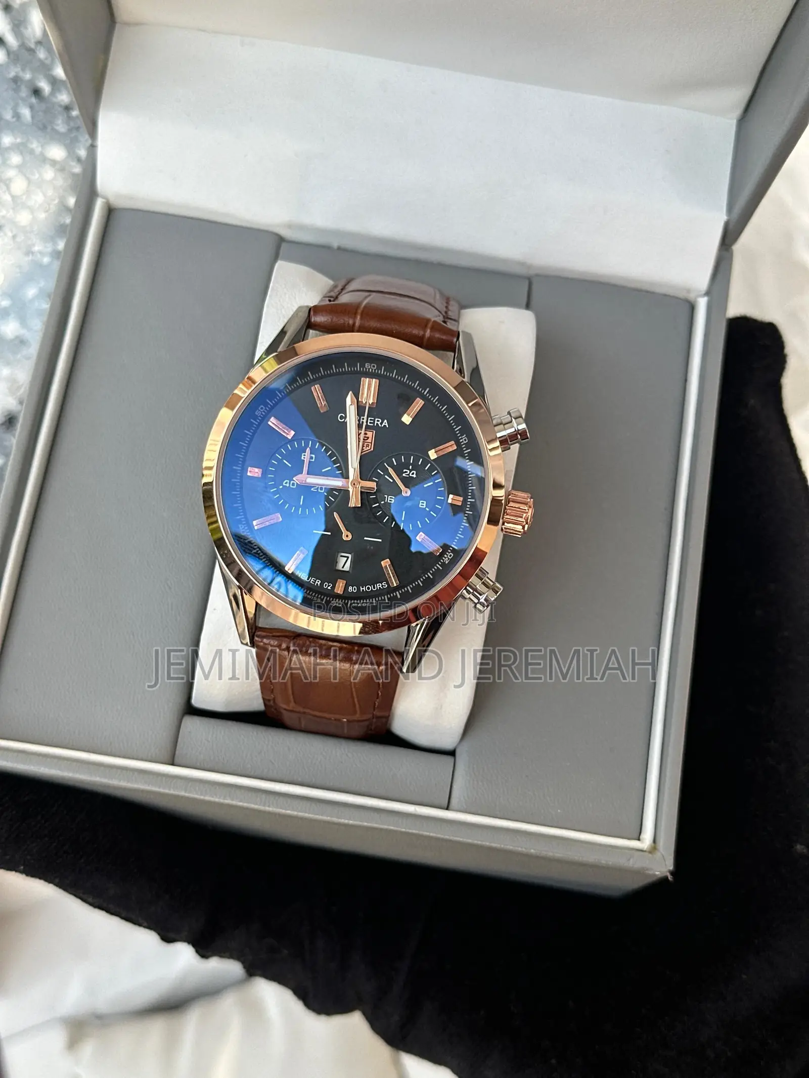 Men’S Leather Strap Watches