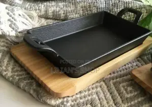 Cast Iron Rectangular Grill Pan