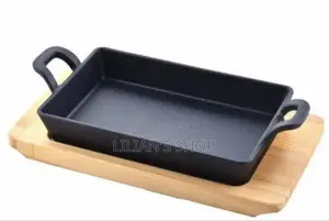 Cast Iron Rectangular Grill Pan