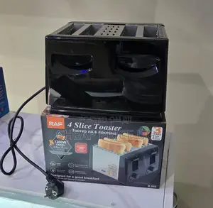 Raf 4 Slice Bread Toaster 1300w R.505
