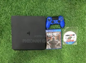 Grab Your Ps4 Slim Today! 2 Pads, 15 Installed Games, Smooth Graphics!