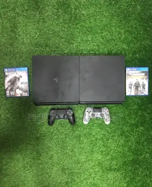 Fun Starts Here — Ps4 Slim With 2 Controllers and 10–20 Loaded Games!