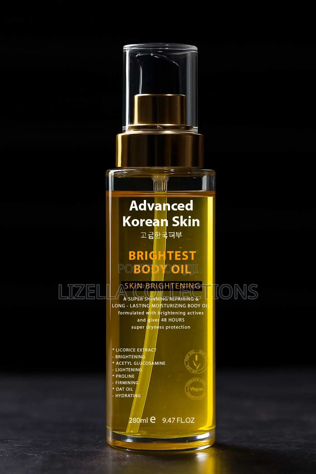 Advanced Korean Brightening Body Oil 280ml