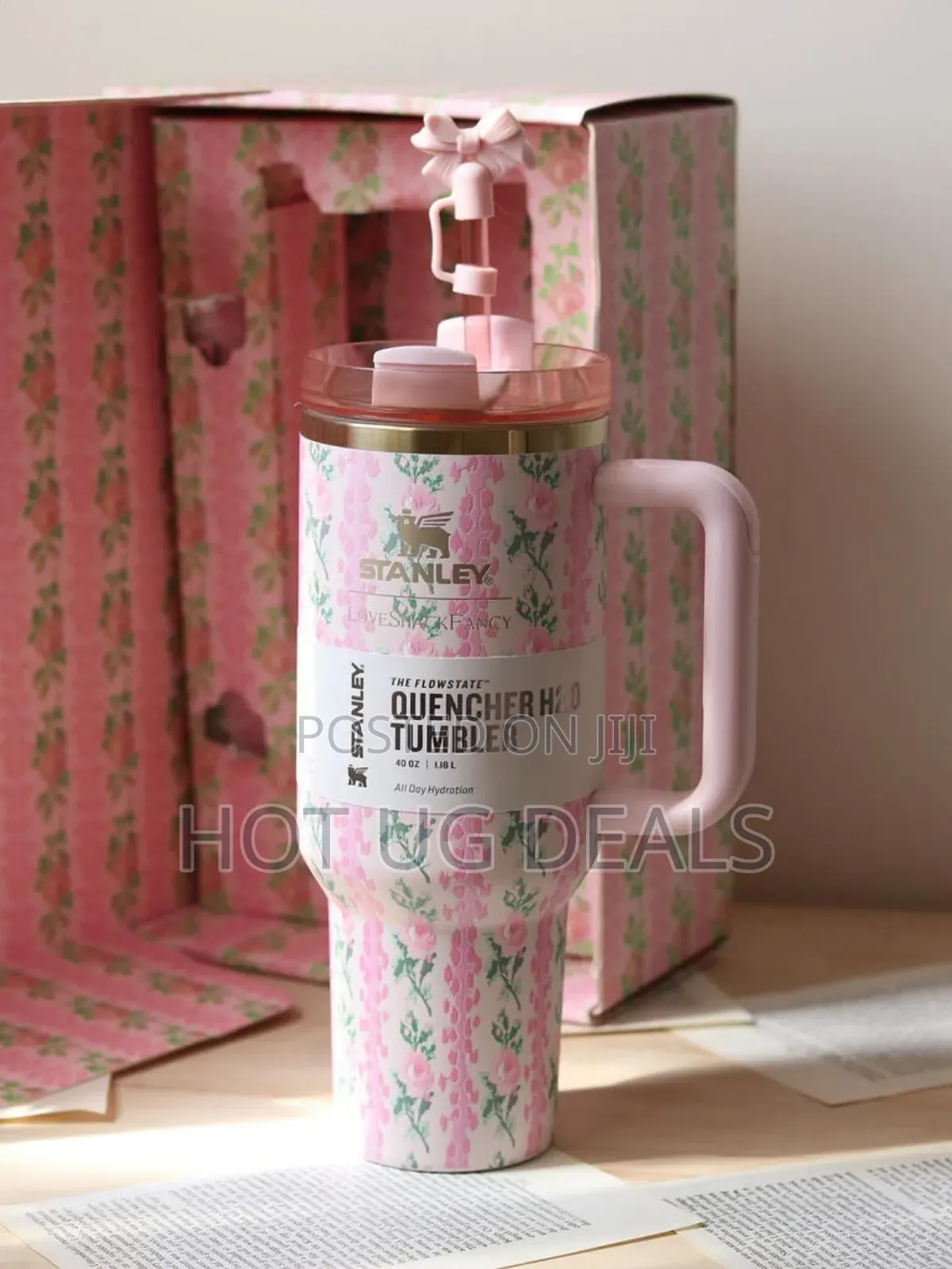Stanley Flowered Cup. - Multcolour