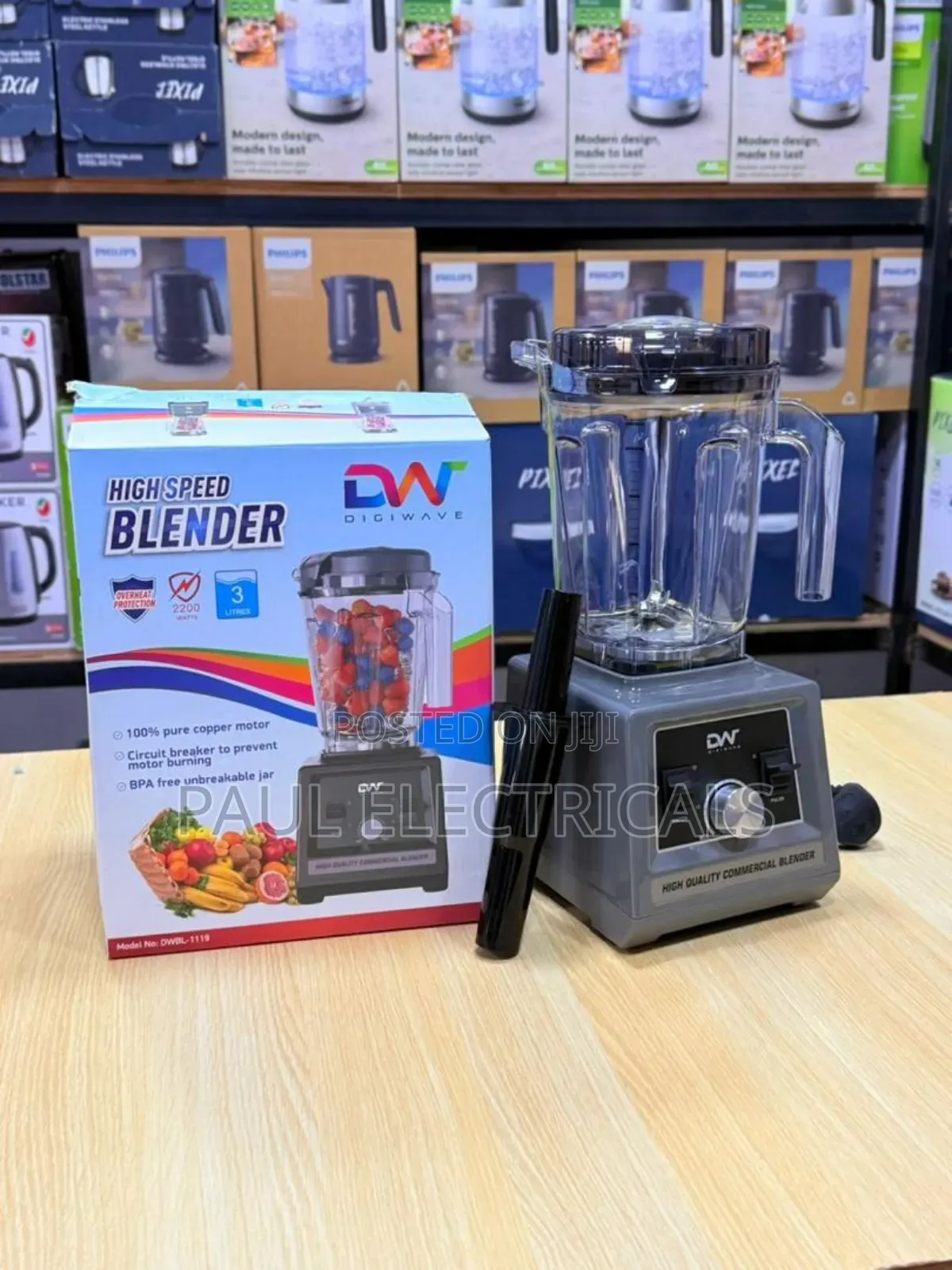 Dw Commercial Blender 3l