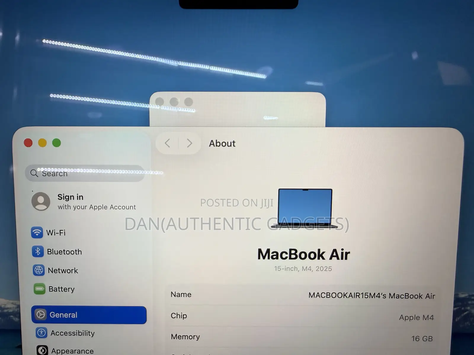New Laptop Apple MacBook Air 2025 M4 15-Inch 16GB Apple M4 SSD 512GB